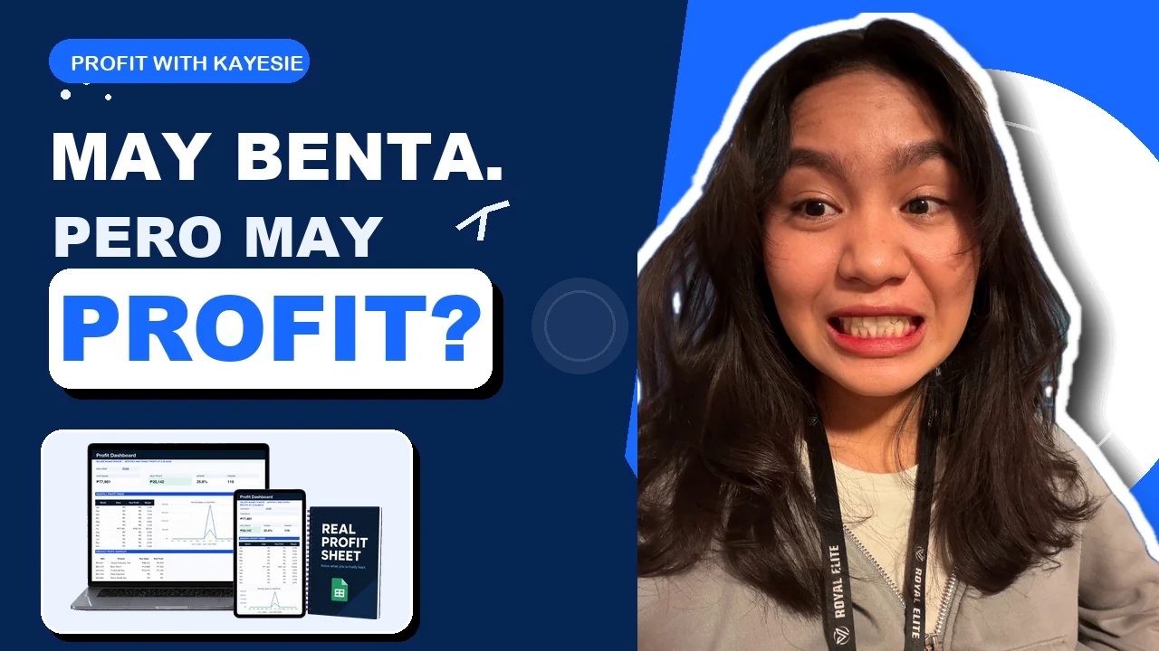 Kayesie asks: May benta, pero may profit?